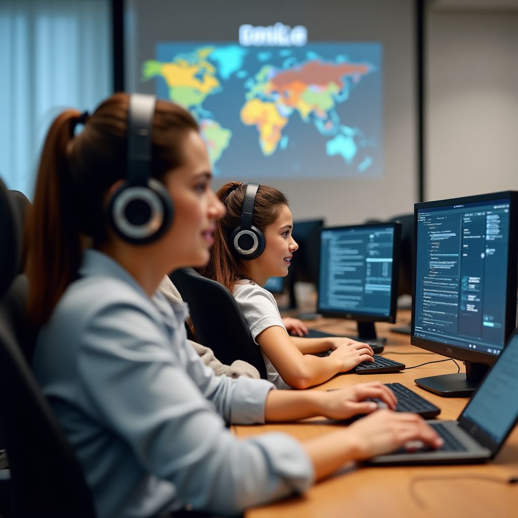 Laboratorio de idiomas